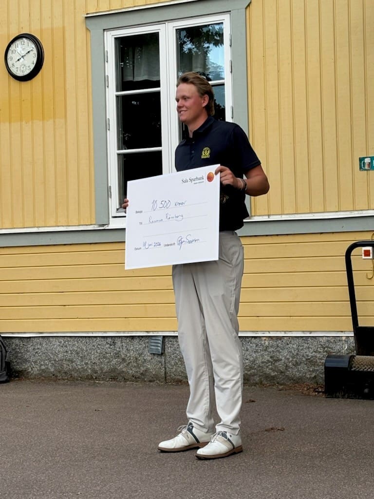Rasmus vinner Sala Open